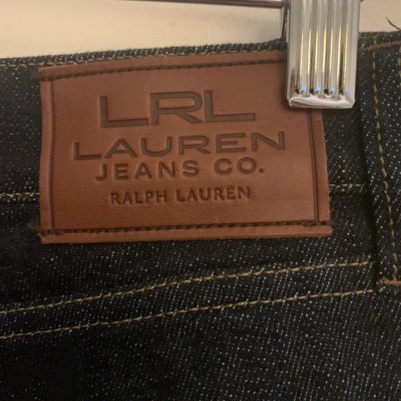 Lauren, Ralph Lauren.
High-Rise Boot Jean dark denim size 6 Western galgurl - Picture 7 of 16